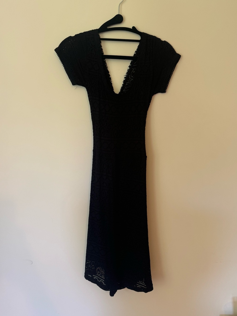 Open back dress